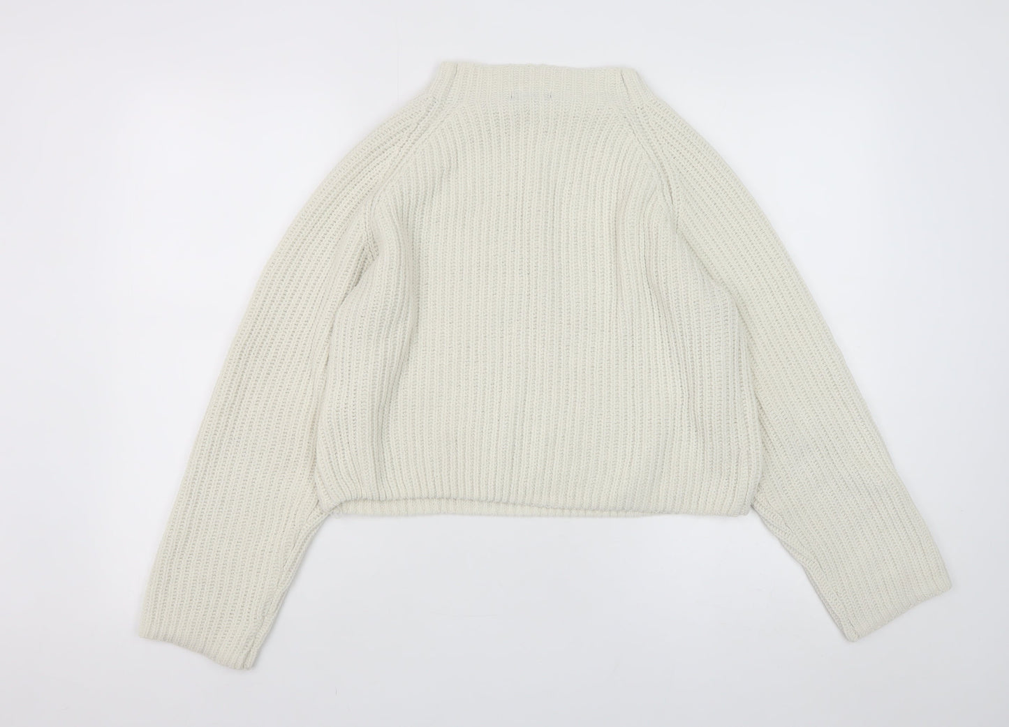 Womens UK Size M Love Tree Ivory Pullover Jumper