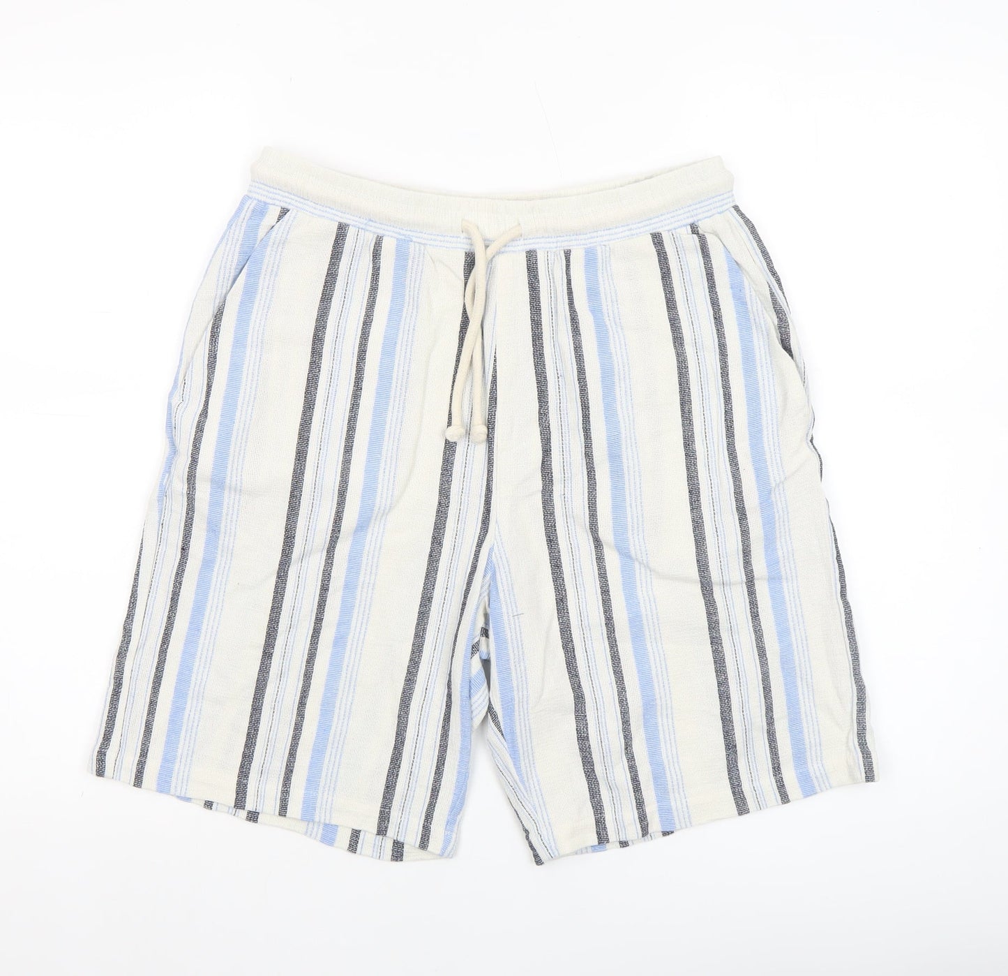 Mens UK Size M Bershka Regular Fit Shorts Shorts