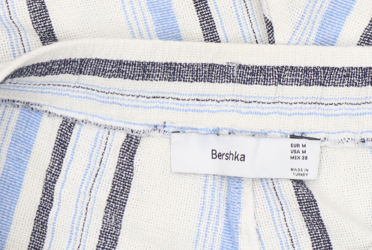 Mens UK Size M Bershka Regular Fit Shorts Shorts