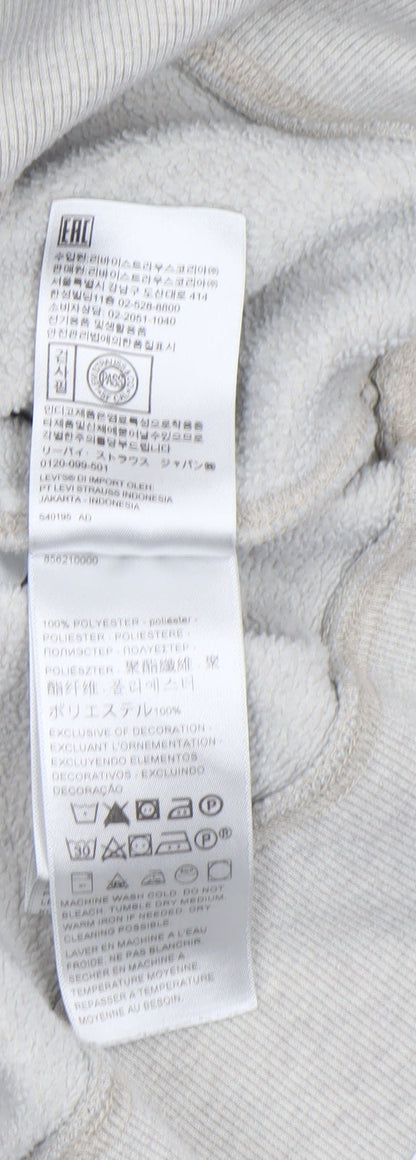 Mens UK Size S Levi's Grey Pullover Sweatshirt