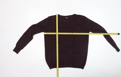 Womens UK Size 10 Warehouse Brown Pullover Jumper