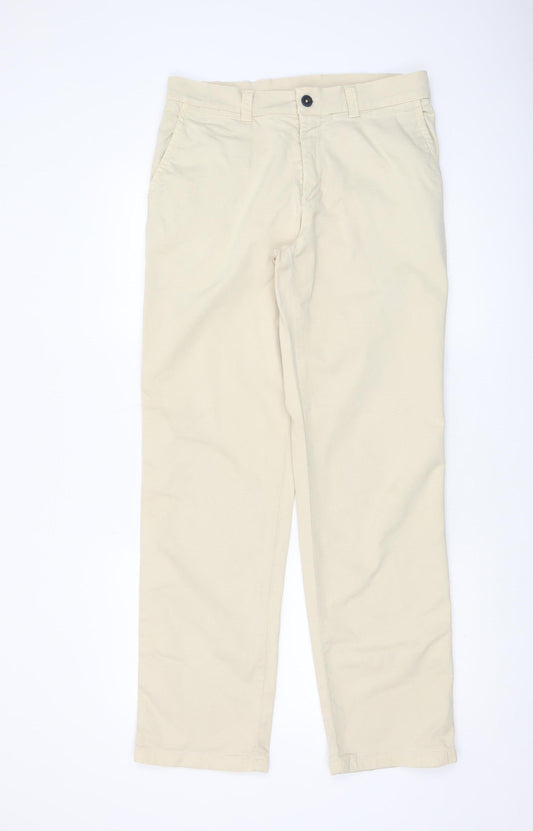 Mens UK Size L Lafaille Regular Fit Chino Beige Trousers