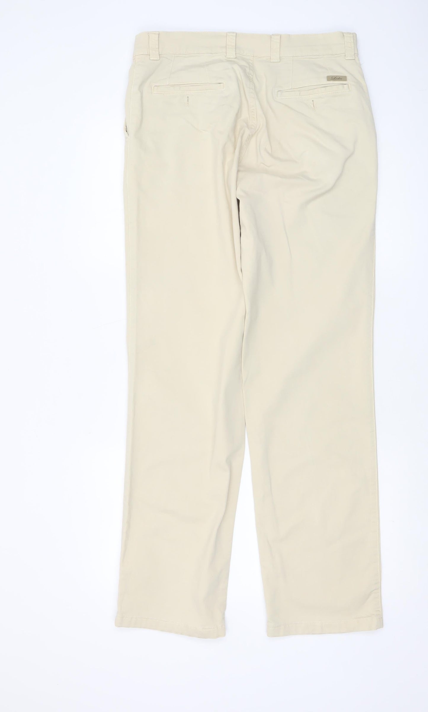 Mens UK Size L Lafaille Regular Fit Chino Beige Trousers