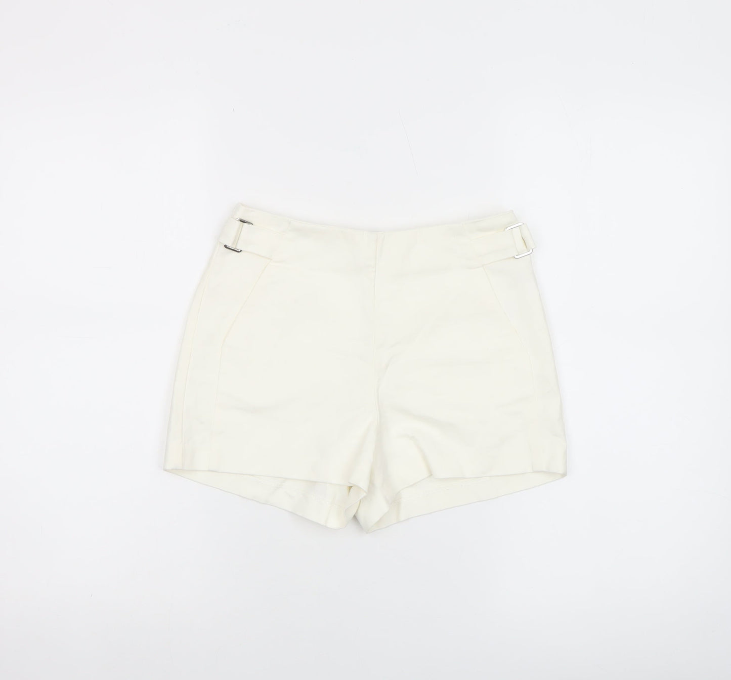 Womens UK Size 8 Bershka Regular Fit Chino Shorts