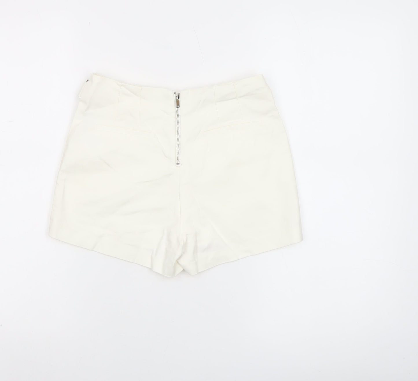 Womens UK Size 8 Bershka Regular Fit Chino Shorts