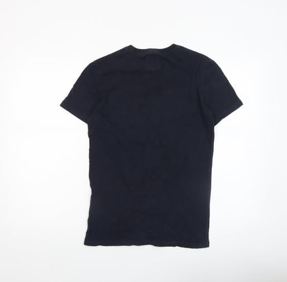 Mens UK Size XS Superdry Blue  T-Shirt
