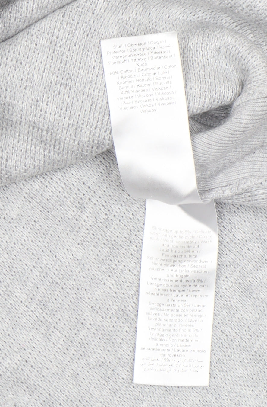 Womens UK Size L Fransa Grey Pullover Jumper