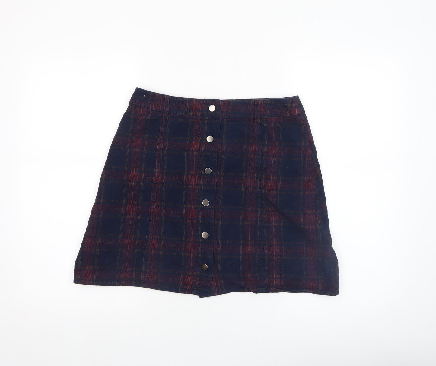 Womens UK Size 10 Oasis A-Line Corduroy Skirt