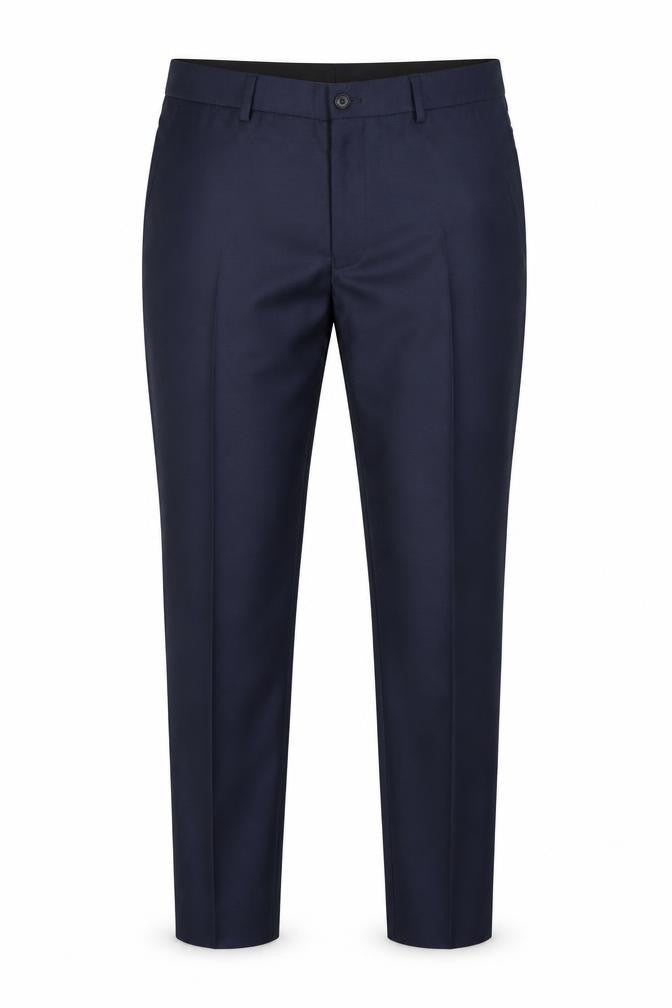 Mens UK Size 30R Taylor & Wright Regular Fit Dress Pants Blue Trousers