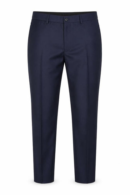Mens UK Size 30R Taylor & Wright Regular Fit Dress Pants Blue Trousers