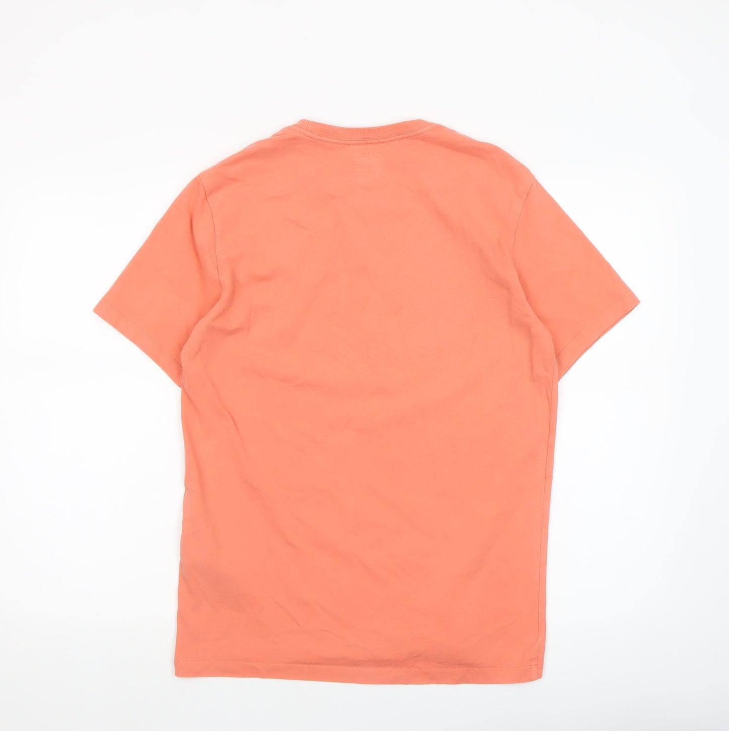 Mens UK Size S Levi's Orange  T-Shirt