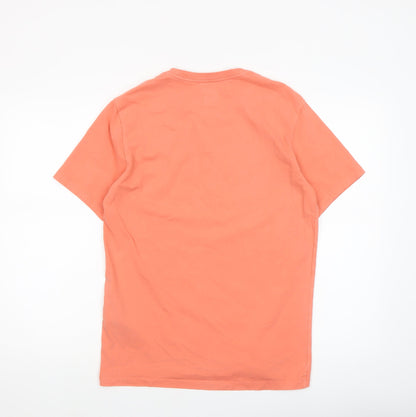 Mens UK Size S Levi's Orange  T-Shirt