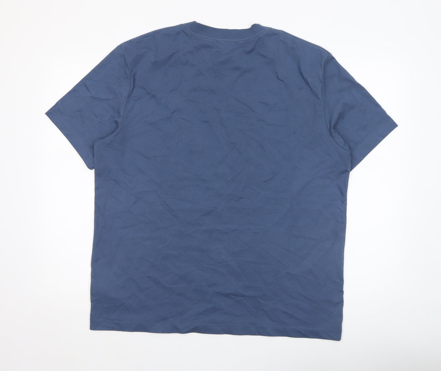 Mens UK Size L Calvin Klein Jeans Blue  T-Shirt