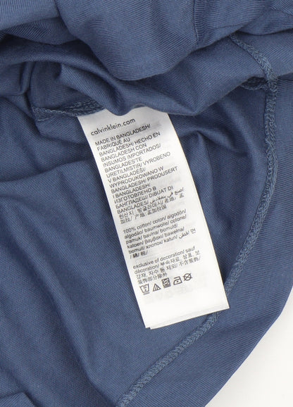 Mens UK Size L Calvin Klein Jeans Blue  T-Shirt