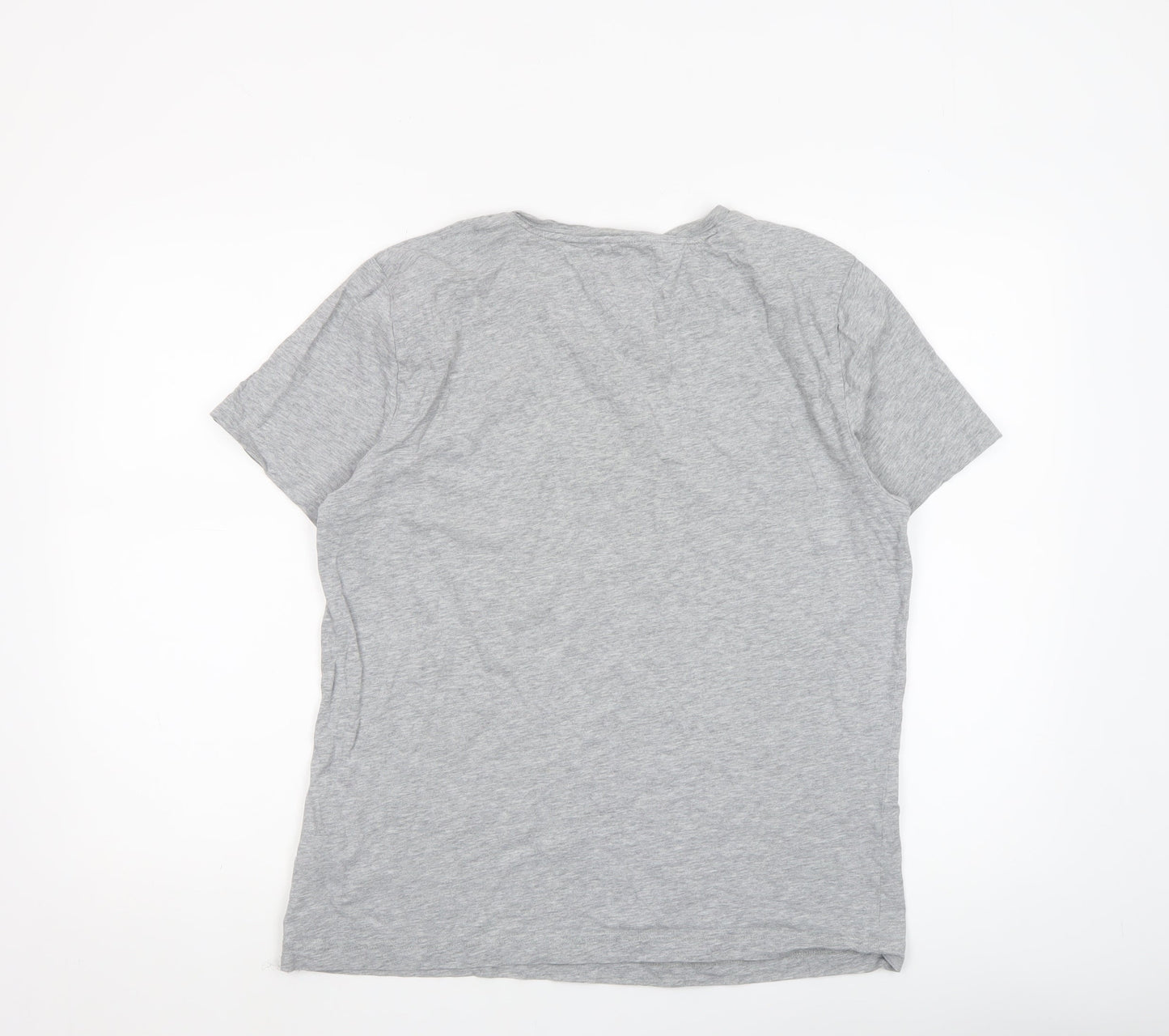 Mens UK Size L Tommy Hilfiger Grey  T-Shirt