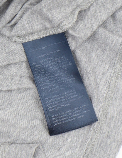 Mens UK Size L Tommy Hilfiger Grey  T-Shirt