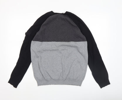 Mens UK Size M McKenzie Grey Pullover Jumper
