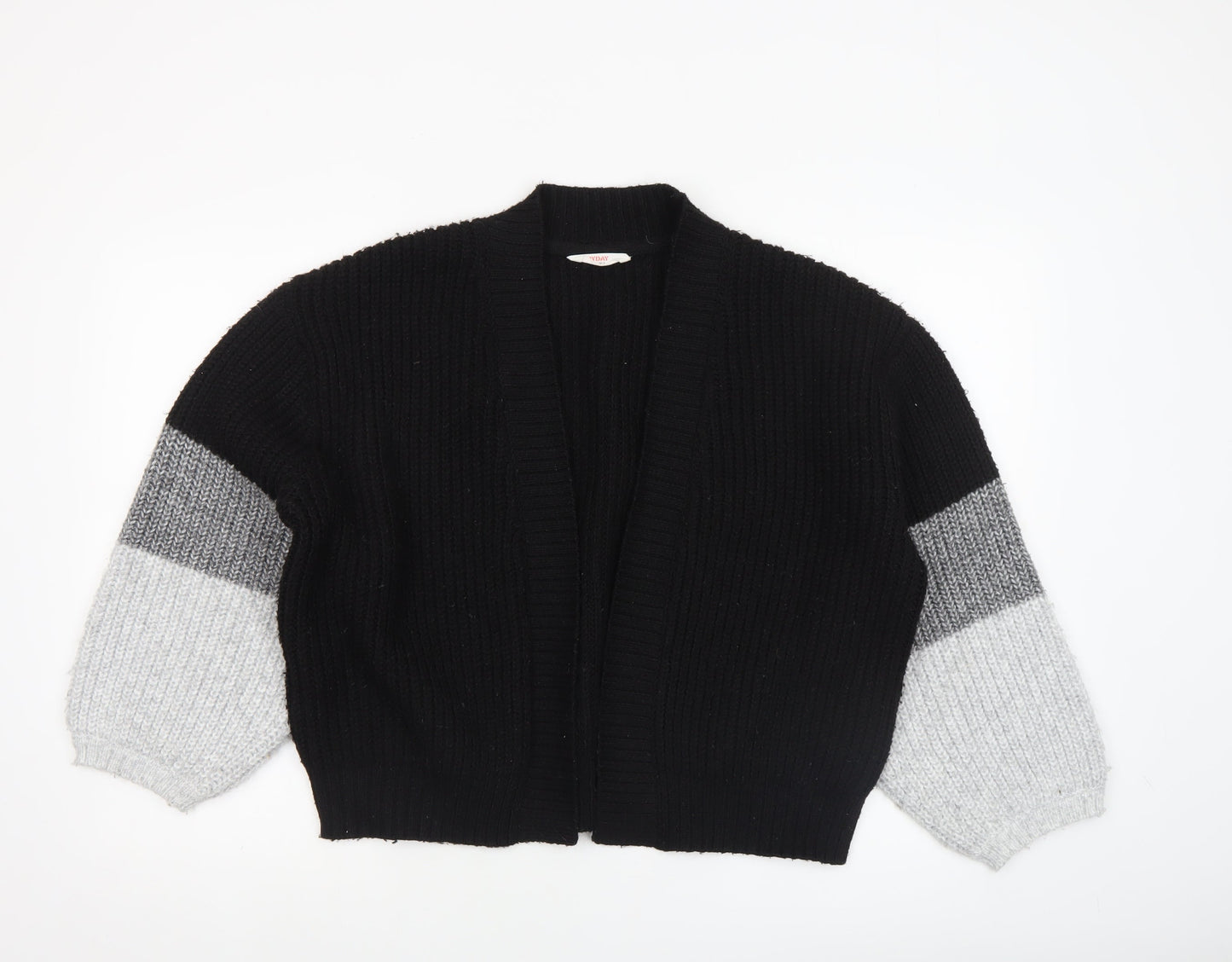Womens UK Size M John Lewis & Partners Black Cardigan Jumper