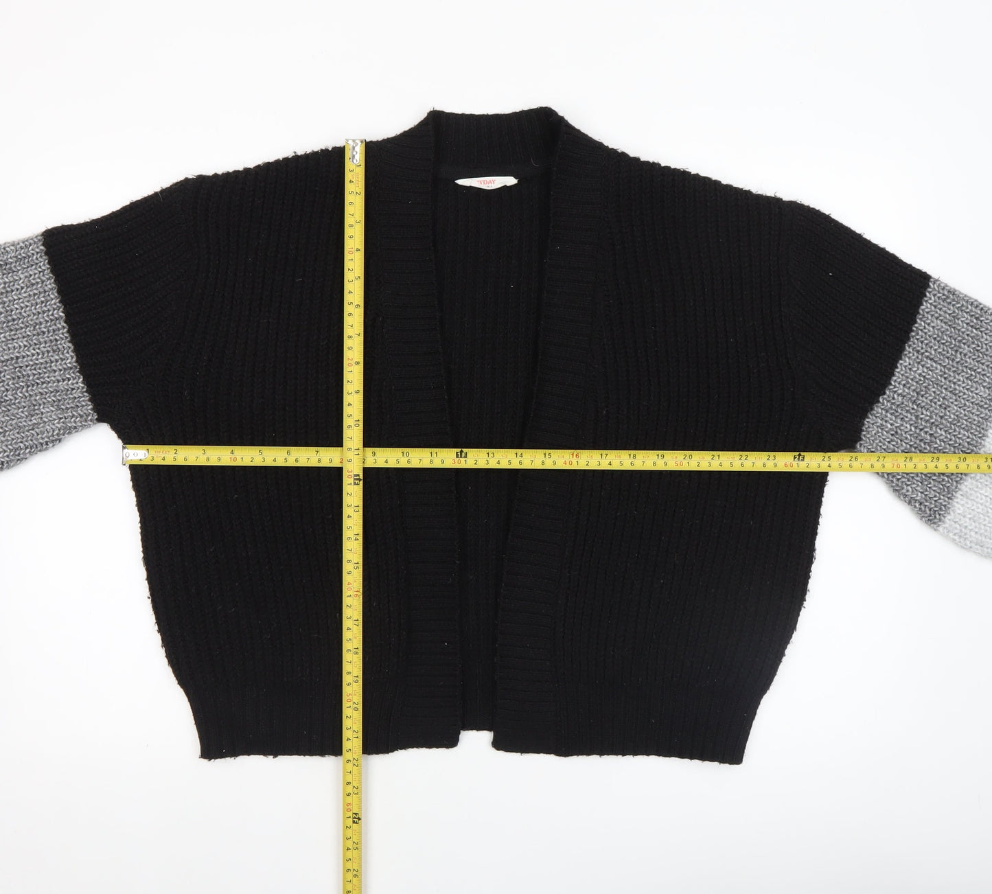 Womens UK Size M John Lewis & Partners Black Cardigan Jumper