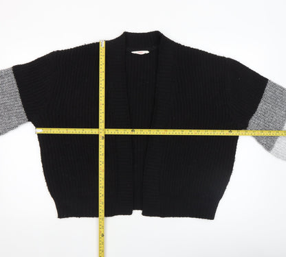 Womens UK Size M John Lewis & Partners Black Cardigan Jumper