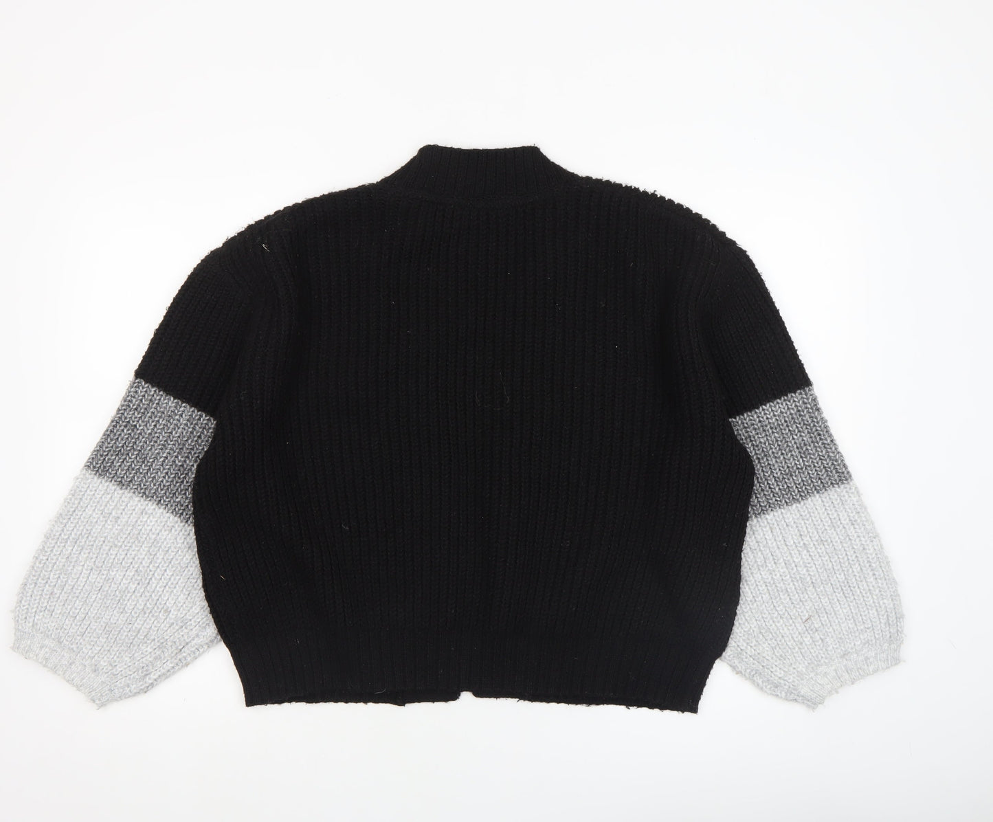 Womens UK Size M John Lewis & Partners Black Cardigan Jumper