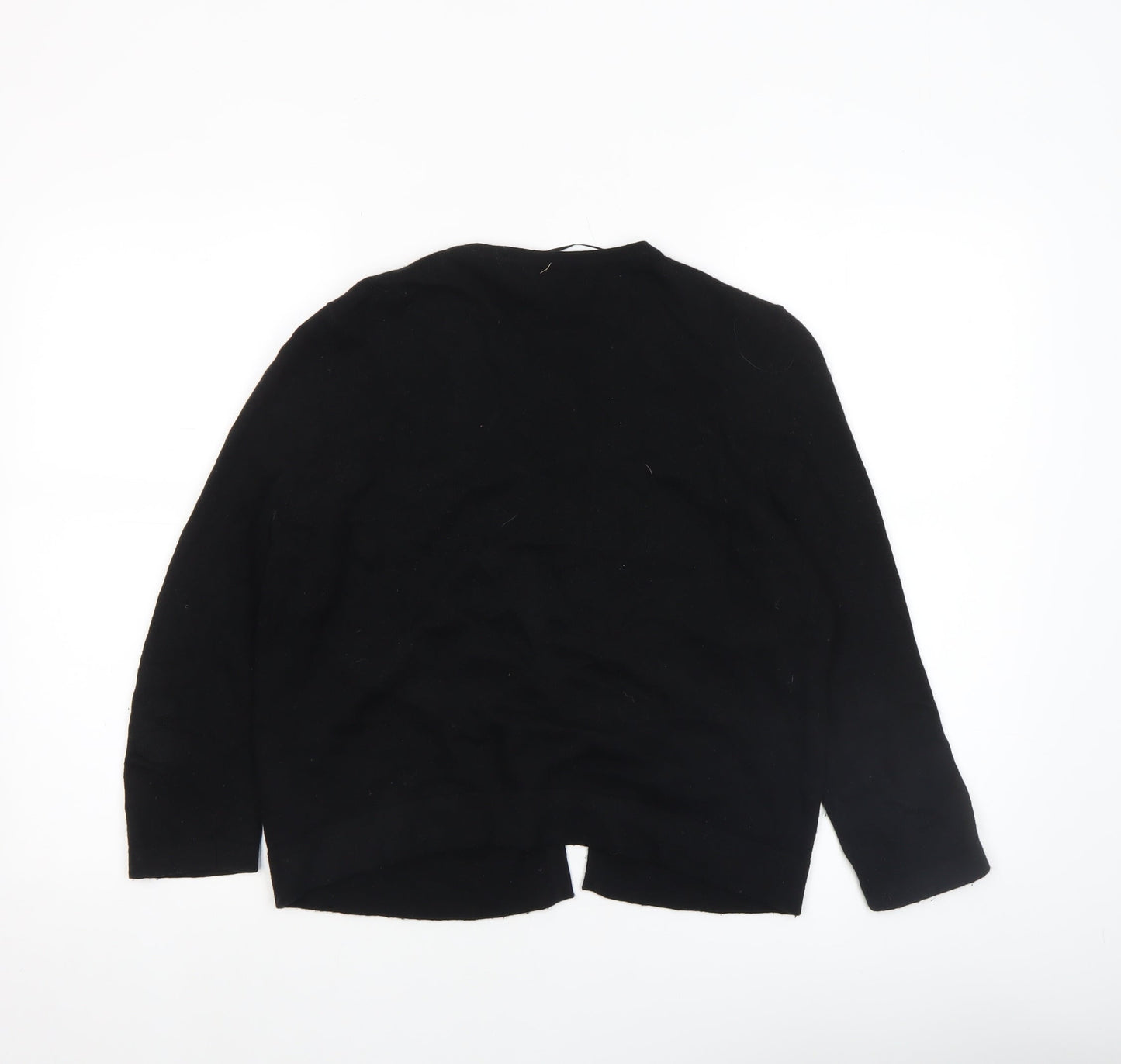 Womens UK Size XL Clements Ribeiro Black Cardigan Jumper