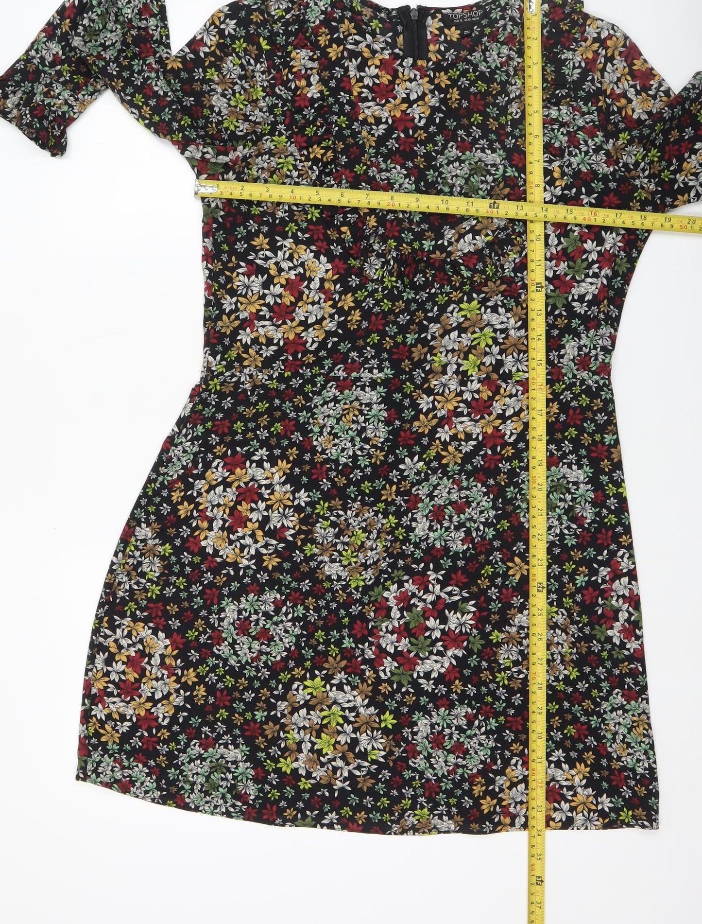 Womens UK Size 14 Topshop Shift Dress