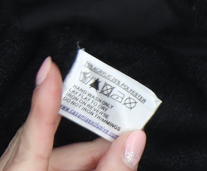 Womens UK Size S Casamia Black Cardigan Jumper