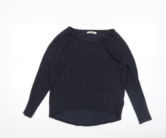 Womens UK Size S Oasis Blue Pullover Jumper
