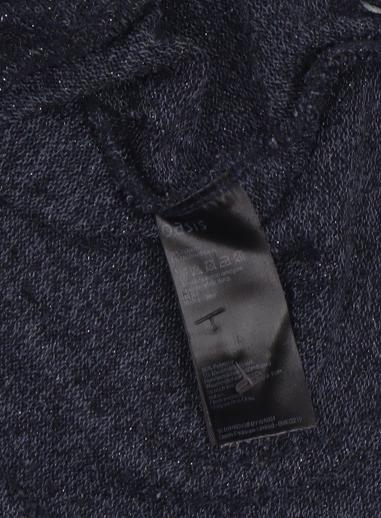 Womens UK Size S Oasis Blue Pullover Jumper