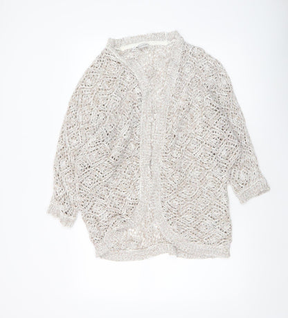 Womens UK Size S Bodyflirt Beige Cardigan Jumper