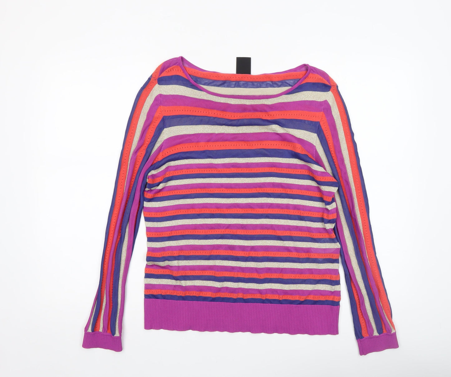 Womens UK Size M Madeleine Multicoloured Pullover Jumper