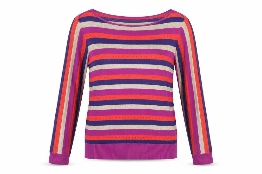 Womens UK Size M Madeleine Multicoloured Pullover Jumper