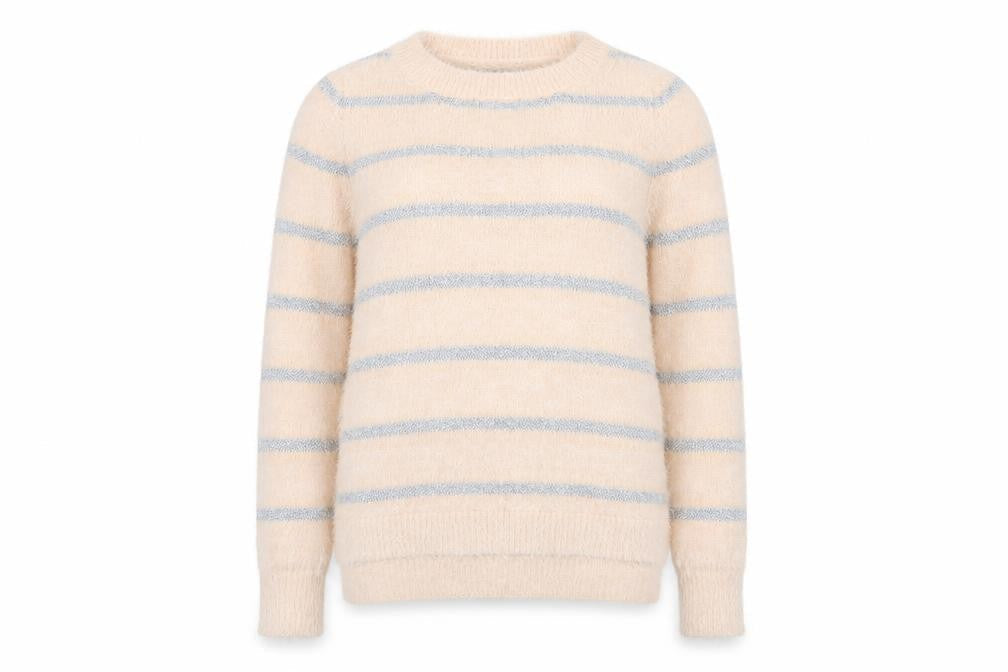 Womens UK Size XS Oasis Beige Pullover Jumper