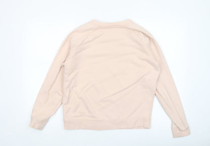 Womens UK Size S Levi's Beige Pullover Sweatshirt