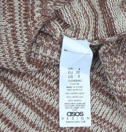 Womens UK Size 4 ASOS DESIGN Bodycon Dress