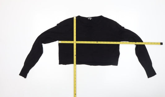 Womens UK Size 14 Phase Eight Black Pullover Jumper