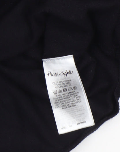 Womens UK Size 14 Phase Eight Black Pullover Jumper