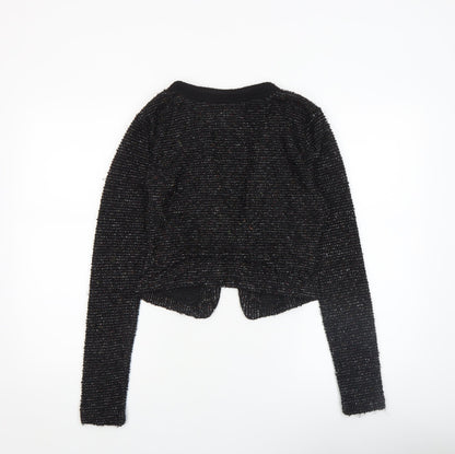 Womens UK Size S VILA Black Cardigan Jumper