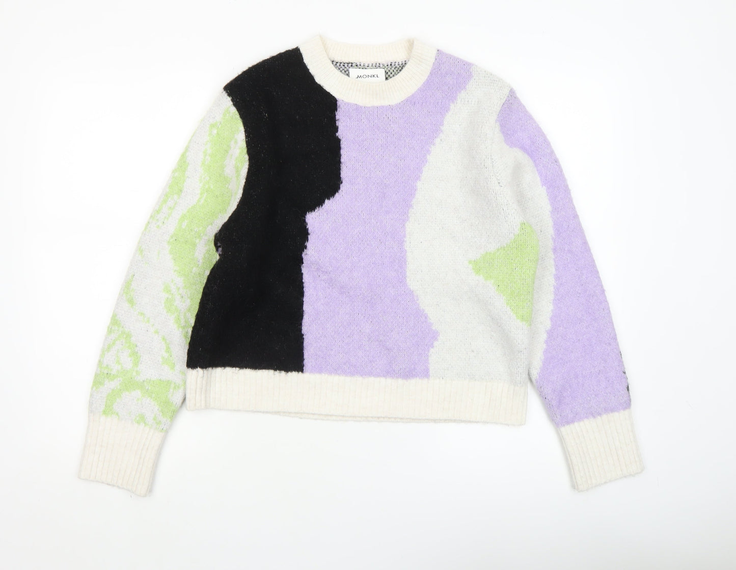 Womens UK Size S Monki Multicoloured Pullover Jumper