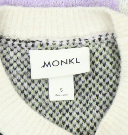 Womens UK Size S Monki Multicoloured Pullover Jumper