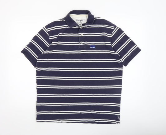 Mens UK Size M Wrangler 100% Cotton Polo Shirt