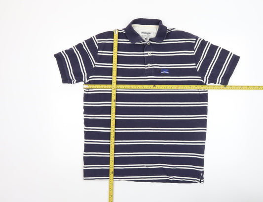 Mens UK Size M Wrangler 100% Cotton Polo Shirt