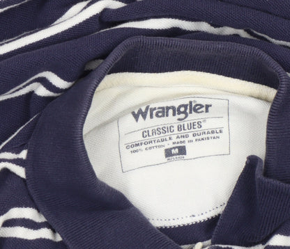 Mens UK Size M Wrangler 100% Cotton Polo Shirt