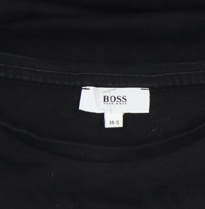Boys UK Size 14 Years HUGO BOSS Black Basic T-Shirt