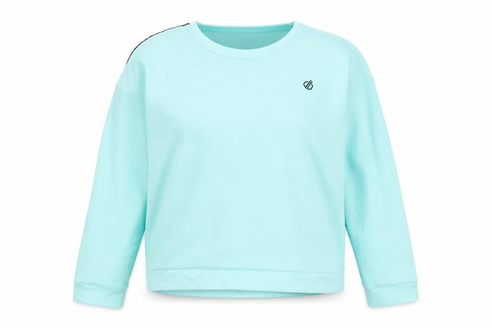 Dare 2b Women's Blue Pullover Sweatshirt Size 14 Cotton Blend