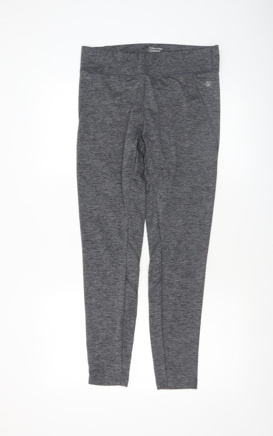 Womens UK Size M Dunnes Stores Slim Fit Leggings Grey Leggings