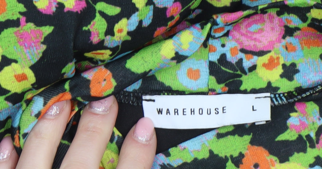 Womens UK Size L Warehouse A-Line Dress