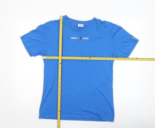 Mens UK Size XS Tommy Jeans Blue  T-Shirt