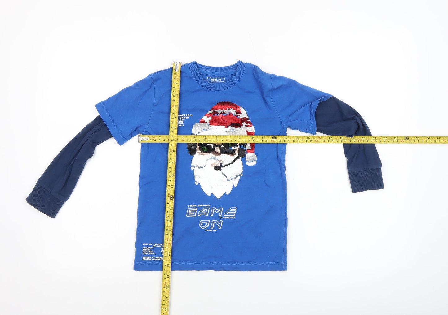 Boys UK Size 6 Years NEXT Blue Basic T-Shirt